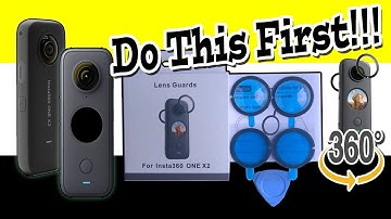 How to Install Insta360 One X2 Lens Guard... Do this before using your camera!