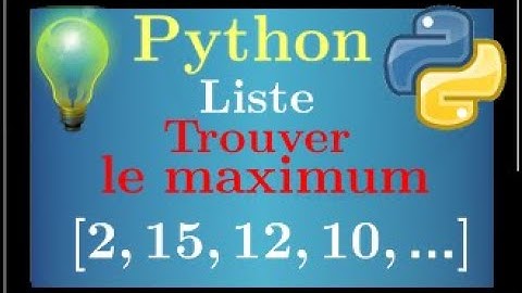 python • maximum d