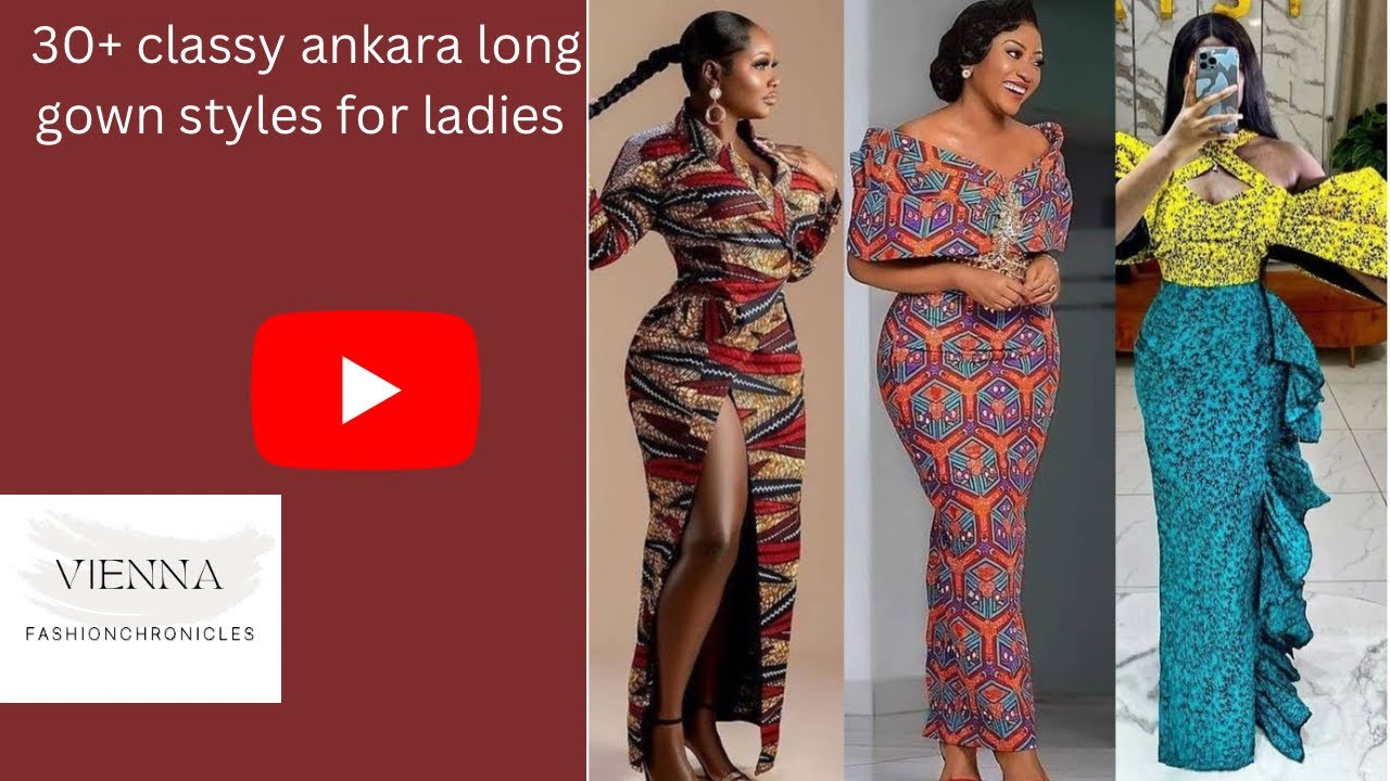 Ankara styles : Classy, Gorgeous Ankara Long Gown Styles for Fashionistas |  African party dresses, African design dresses, Ankara gown styles