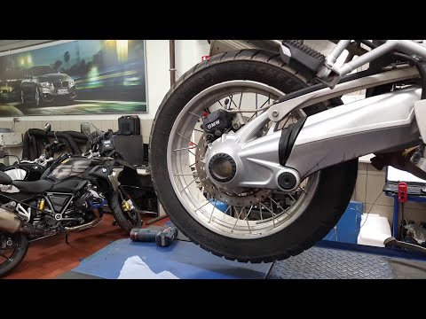 BMW R 1200 Замена сальников и регулировка редуктора