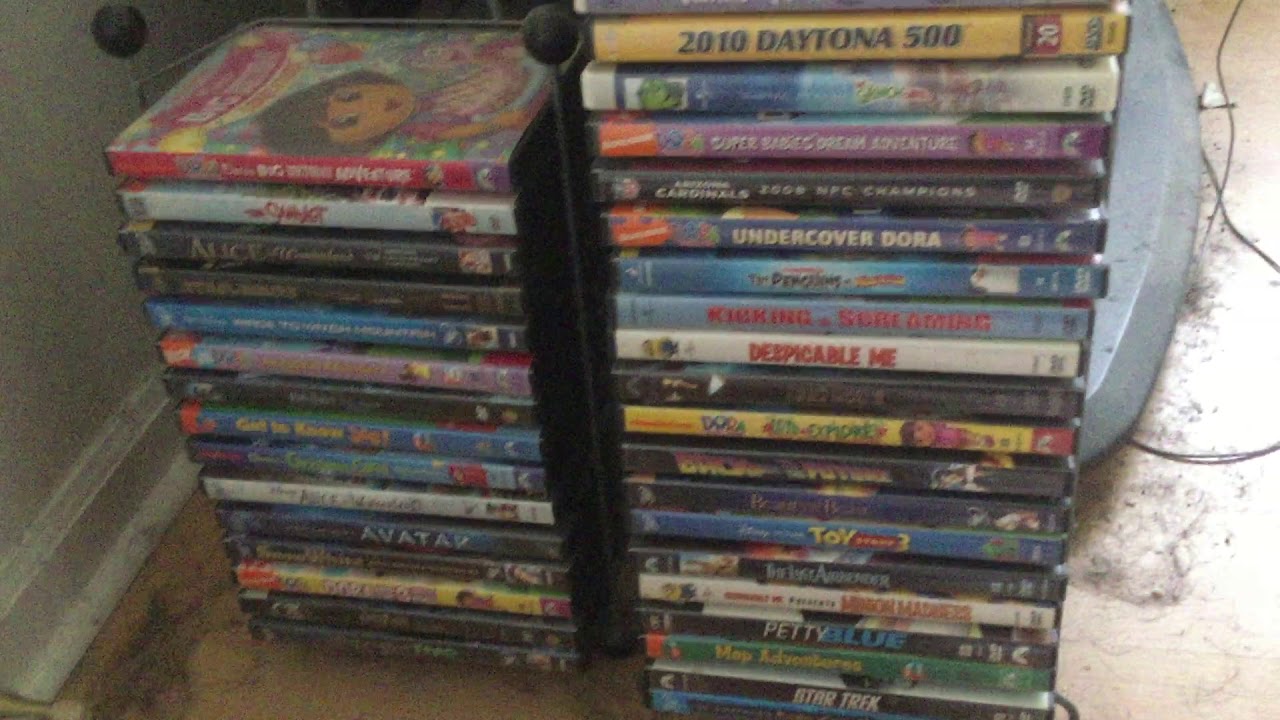 Overview of My DVD and Blu-ray Collection - YouTube