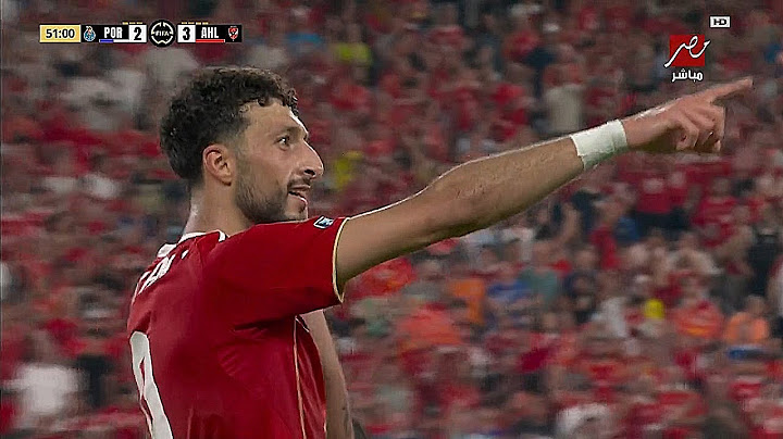ملخص مباراة الاهلي وبورتو 4-4 هاتريك وسام ابوعلي 24-6-2025