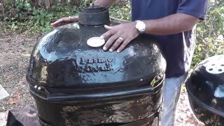 How to Barbecue - Primo Oval XL Initial Review by TheRealCreophus 13,848 views 8 years ago 5 minutes, 40 seconds