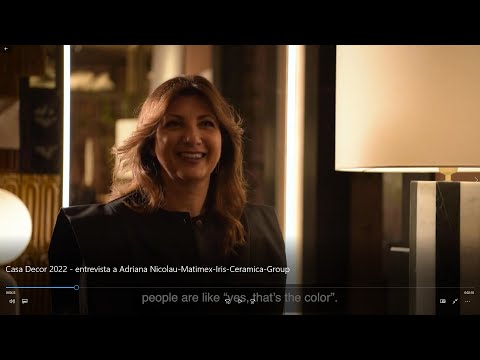Entrevista a Adriana Nicolau - Casa Decor 2022