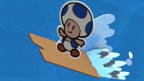 Paper Mario: Color Splash Walkthrough Part 3 - Bloo Bay Beach & Daffodil Peak