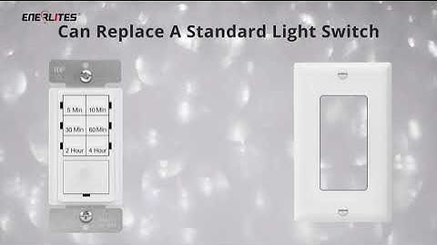 ENERLITES Countdown Timer Switch | HET06