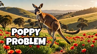 Bennett's Wallabies Gone Wild: These Hoppers Have a Poppy Problem!