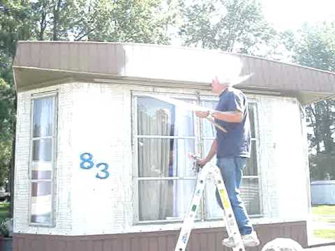 Painting Mobile Home Exterior