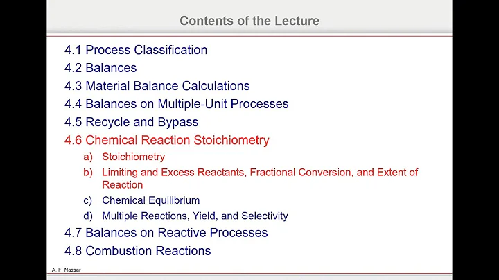 4_6 Material Balance: Stoichiometry - Limiting/Exc...
