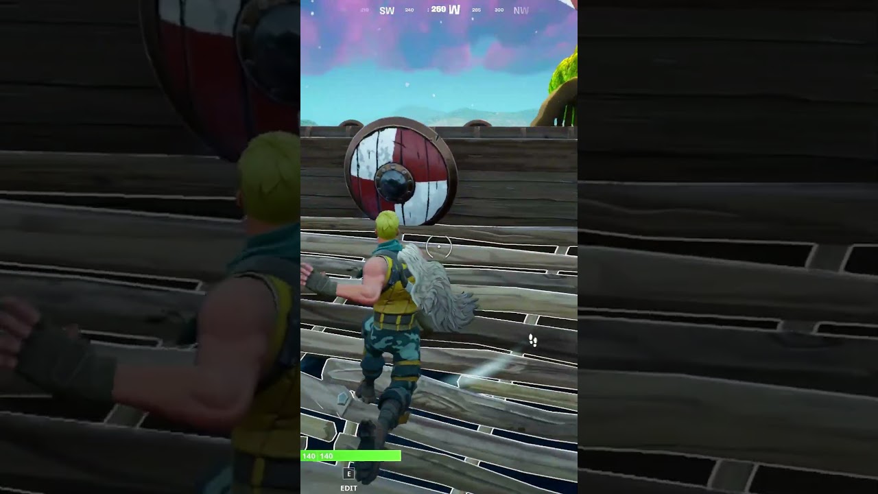 I tricked my Chapter 2 friend with a OLD trick! 😂 #fortnite #gaming #shorts