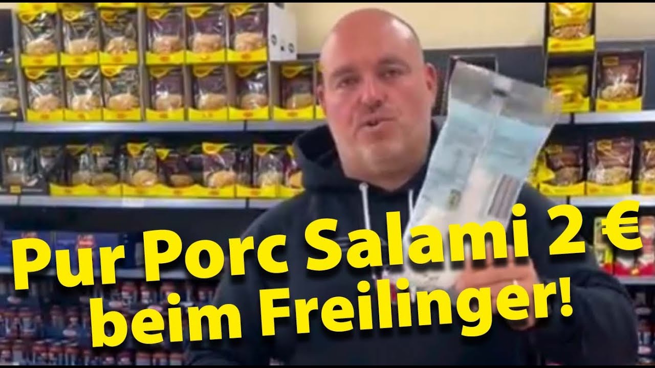 Pur Porc Salami Ring 2 Euro - Angebote KW23 Lagerverkauf Freilinger Gießen, Marburger Straße 127
