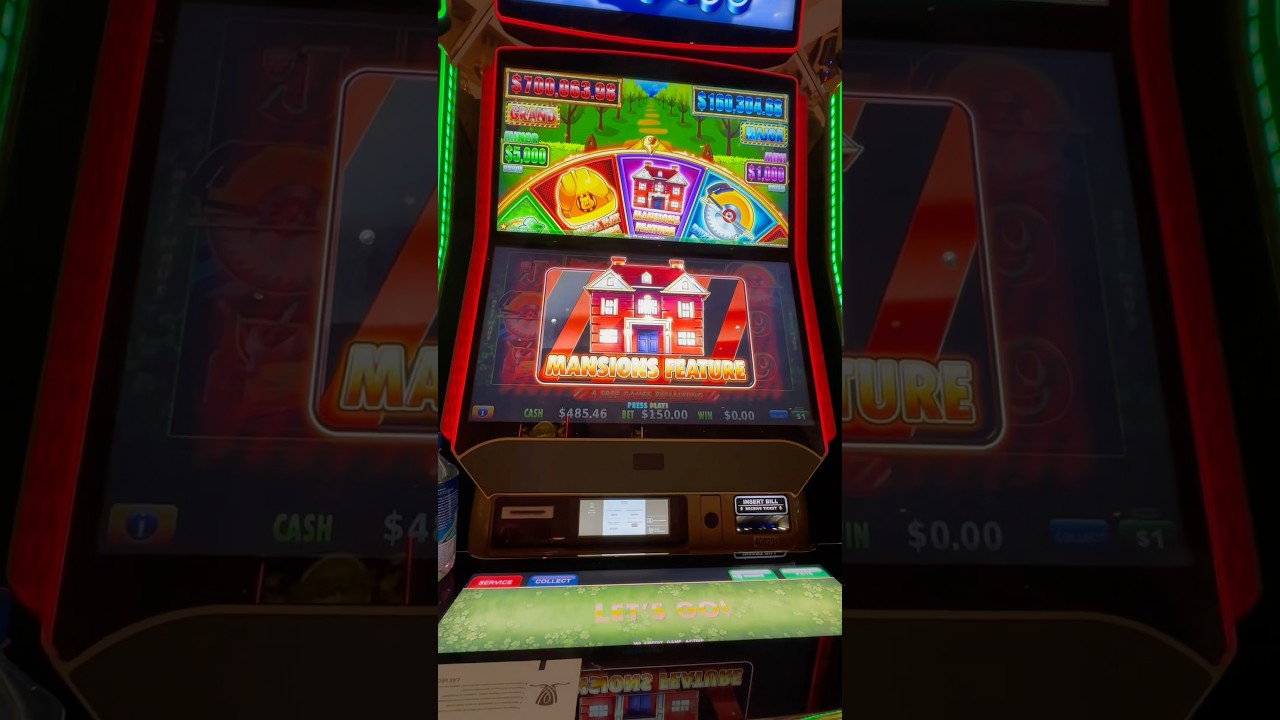 High limit huff n more puff!! Mansions feature!! Epic win!!