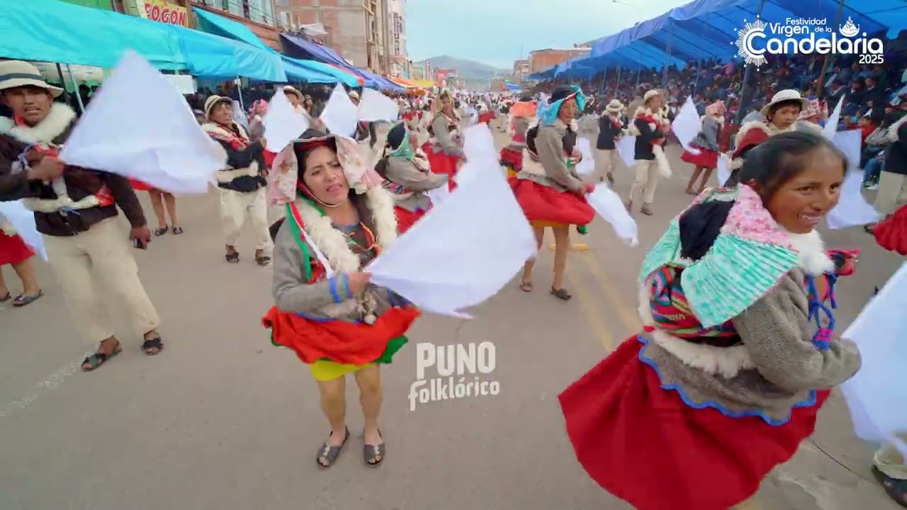 Asociación Cultural UNUCAJAS DE AZÁNGARO - PARADA Y VENERACIÓN ✨ Candelaria 2025 ✨ PUNO