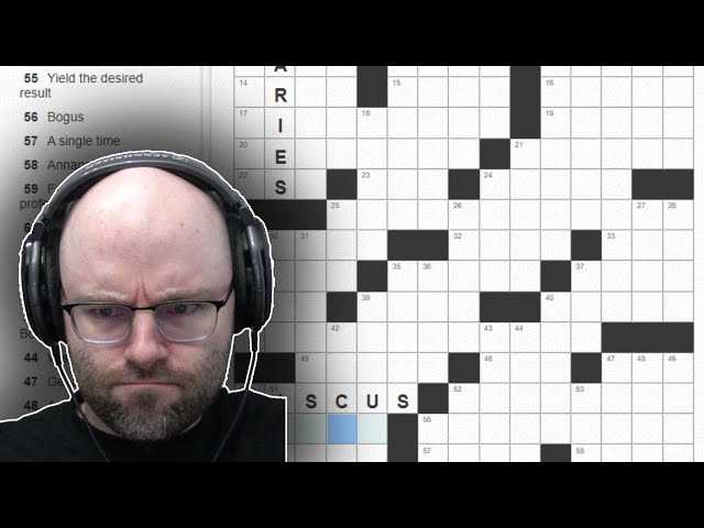 The hardest crossword puzzle I've ever done (Crosswords) class=