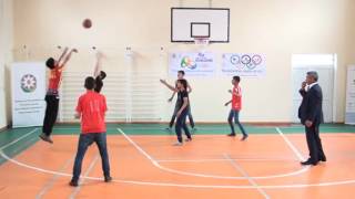 Yurddan Ri̇o-2016-Ya Ictimai Dəstək-Basketbol Turniri Public Support For Ri̇o-2016-Basketball Game