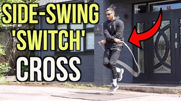 ADVANCED JUMP ROPE MOVE! // Side-Swing Switch Cross Tutorial by Rush Athletics