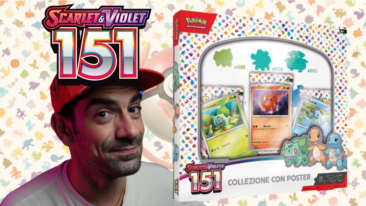 APRO LA COLLEZIONE 151 POKEMON CON IL POSTER! - YouTube