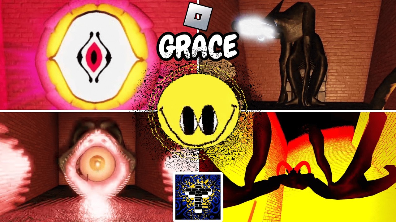 Roblox: Grace // DOORS – Speedrunner version // All Entities