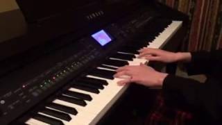 Video thumbnail of "Fields of Athenry on piano"