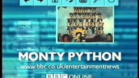 Monty Python Online Trailer - BBC Two 1999