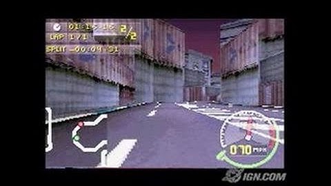 Need for Speed Carbon: Own the City Game Boy Gameplay