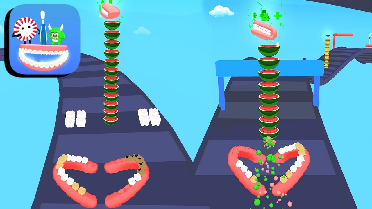 Teeth Shield ​- All Levels Gameplay Android,ios (Levels 9-10)