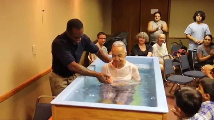 Dr Gene James- baptism Celebration July 13, 2014