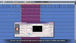 Samplitude & Sequoia - Slip Editing/Wave Nudging