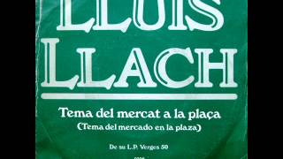 Lluís Llach - Tema Del Mercat A La Plaça - Sg 1981 Promo