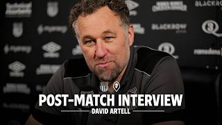 David Artell | Post-Salford City (H)