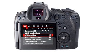 CANON R6 (Часть II)  МЕНЮ от и до + ещё коечто.