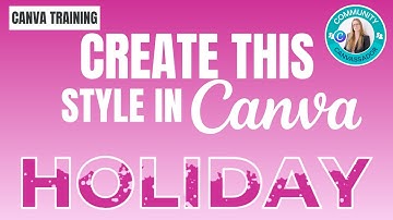 CANVA TEXT - PAINT SPLATTER EFFECT #canva #createoncanva #canvassador