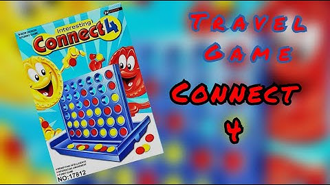 HOW TO PLAY CONNECT 4 I TRAVELING GAME I PLOT 4 I