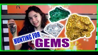 Treasure Hunting Mining for GEMS JEWELS EMERALDS and GOLD - Can I Get RICH QUICK