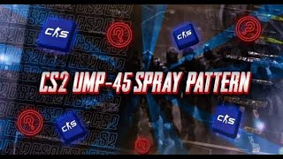 CS2 UMP-45 Spray Pattern - Learn How To Control UMP-45 Recoil