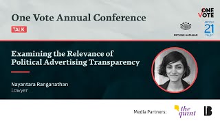 Examining the Relevance of Political Advertising Transparency