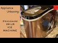 Appliance Unboxing: Frigidaire 26-LB Ice Machine