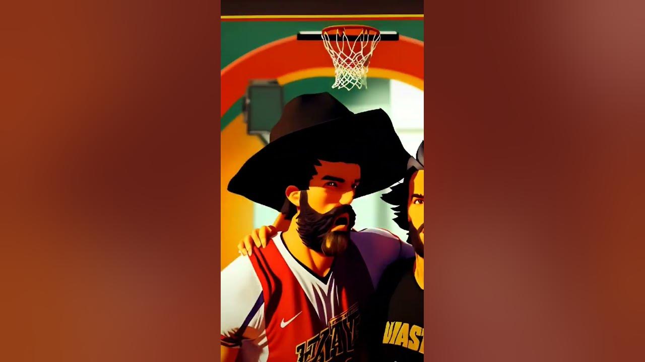 Basketball Jones - Cheech and Chong #basketball #comedy #aiartcommunity #pridemonth #comedy #aivideo