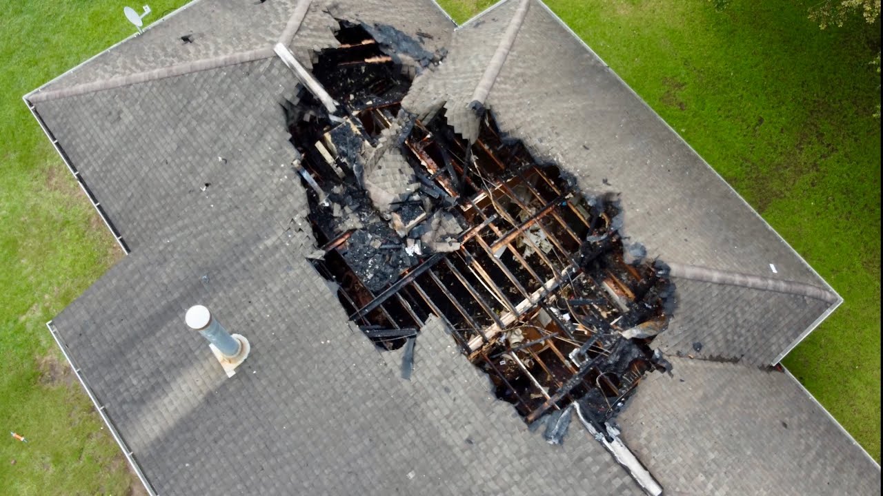 (06/11/2025) Lightning Strike Causes House Fire in Ponchatoula, LA ...