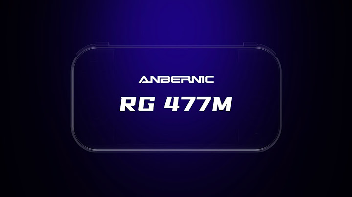 ANBERNIC RG 477M First Look!