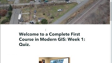 A complete first course in modern web-based GIS