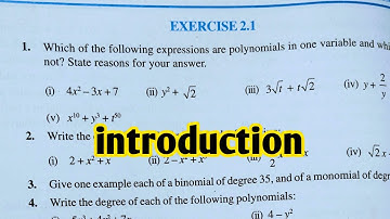 Class 9th maths l Chapter 2 l introduction l Exercise 2.1 l Formula l CBSE Board l Carb Academy