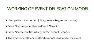 5.4. Event Delegation Model