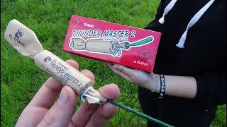 TEST MEGA PETARD Thunder Master 2 FD3 - 10 sztuk od Dextrin Pyrotechnics
