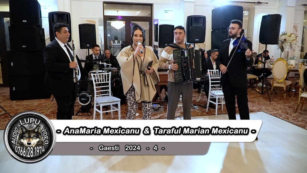 Taraful Marian Mexicanu & Ana Maria Mexicanu - Program de nunta la Gaesti 2024