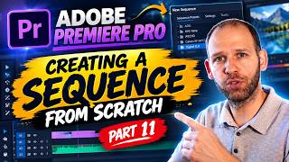 Create a Sequence from Scratch in Premiere Pro!