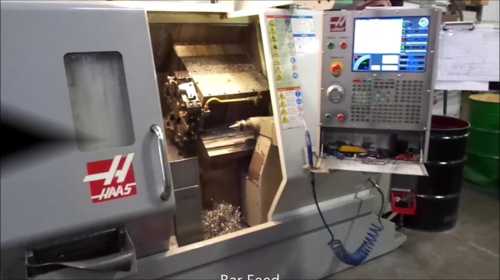 2007 Haas SL20T CNC Lathe with Bar Feed