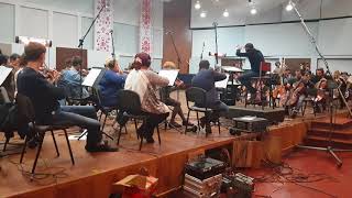 Taken- live string recording for Last Prince of Atlantis score