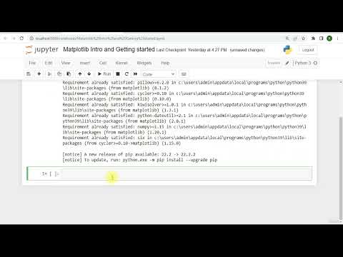 Lecture #14: Introduction to Matplotlib