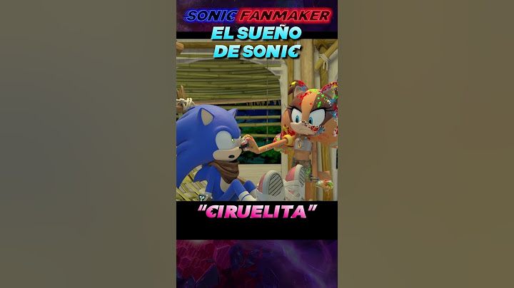 ¡¡SONAMY ES CANON!! 🤯💖💖💖🥳 El Sueño de Sonic: "Ciruelita", Sticks lo sabía ¡Sonamy es Canon en Boom!